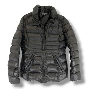 Andrew Marc Black Down Filled Puffer Jacket
